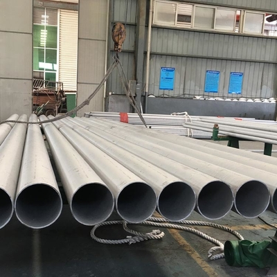 Seamless 304 Stainless Steel Pipe 6mm-300mm Diameter With Customized Length