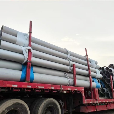 Oil Gas Usage round Rectangle Tube 444 stainless steel pipe Ferrite High toughness  stainless steel pipe