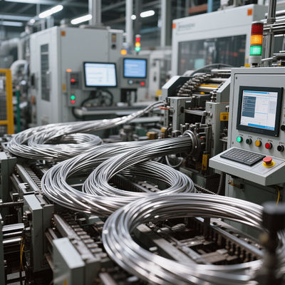 200 Series / 300 Series / 400 Series Stainless Steel Iron Wire Electrical Textile Rope Making